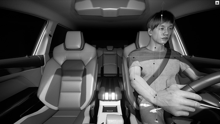 【ニュースリリース】シリコンスタジオ、三菱電機に人物の骨格・体格の検証を目的としたCG技術を提供