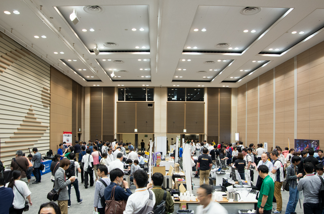 昨年開催された「GTMF2017」展示会場の様子