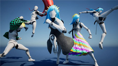 シリコンスタジオ、UE向け揺れものプラグイン「Bone Dynamics」をバージョンアップ