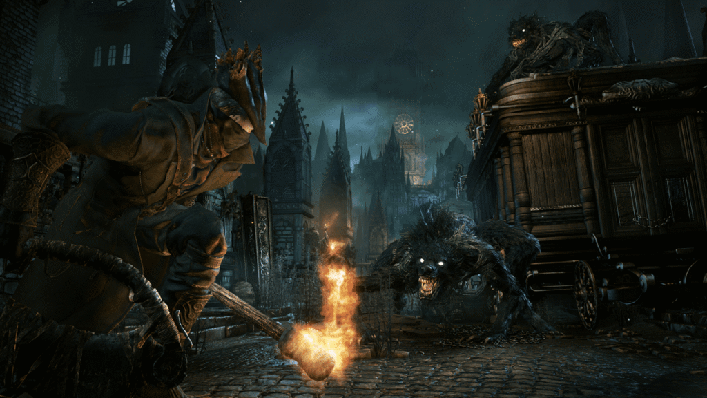『Bloodborne』における『YEBIS 2』を使ったポストエフェクトの例