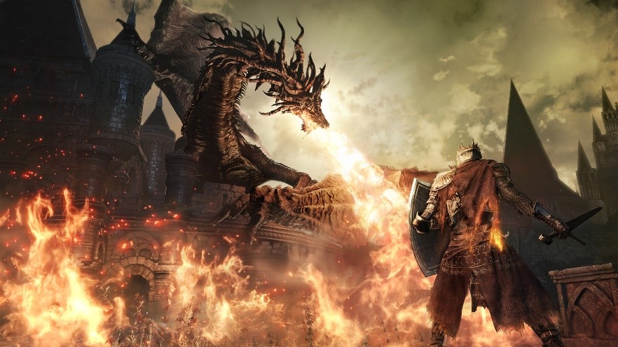 『DARK SOULS Ⅲ』における『YEBIS 2』を使ったポストエフェクトの例