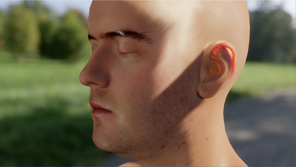 Xenko "Infinite, 3D Head Scan by Lee Perry-Smith, distributed by Morgan McGuire and Guedis Cardenas"