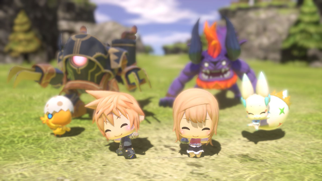 『OROCHI 3』、『YEBIS 3』で開発されている『WORLD OF FINAL FANTASY』のスクリーンショット