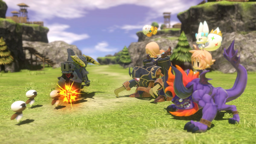 『OROCHI 3』、『YEBIS 3』で開発されている『WORLD OF FINAL FANTASY』のスクリーンショット