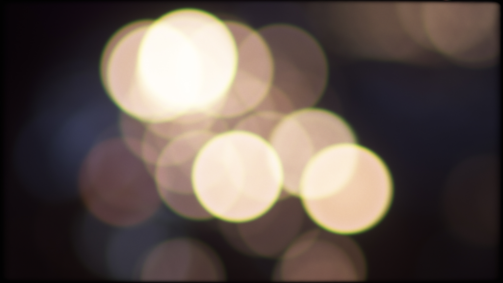 YEBIS 円形5枚絞り(f/1.4 開放)