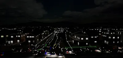 マツダ 夜