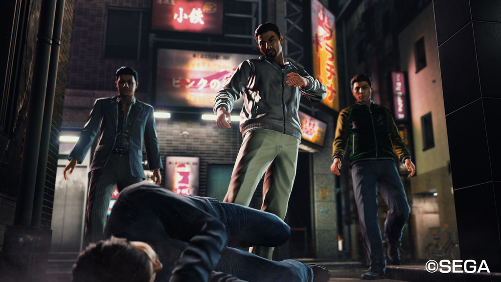 「JUDGE EYES:死神の遺言」のスクリーンショット 街の喧騒