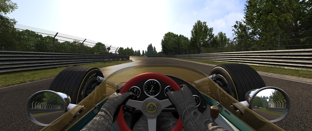 「Assetto Corsa Ultimate Edition」における『YEBIS 3』を使ったポストエフェクトの例2 YEBIS Off