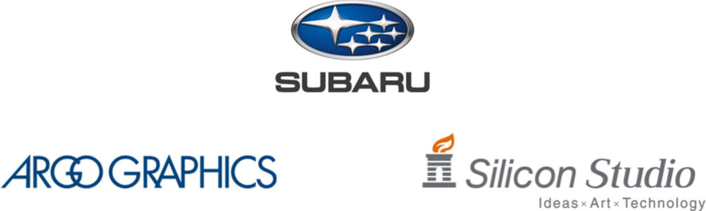 ロゴ SUBARU アルゴグラフィックス シリコンスタジオ