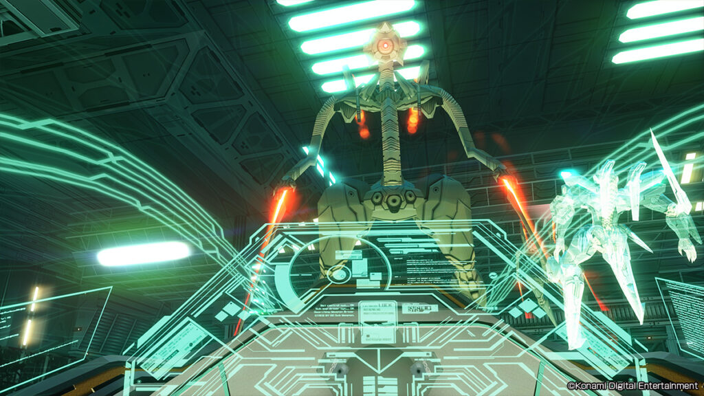 「ANUBIS ZONE OF THE ENDERS : M∀RS」における『YEBIS 3』を使ったポストエフェクトの例2